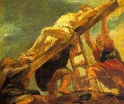 Peter Paul Rubens The Raising of the Cross oil